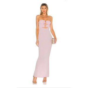 Rylee Maxi Dress in Lilac Pink Michael Costello